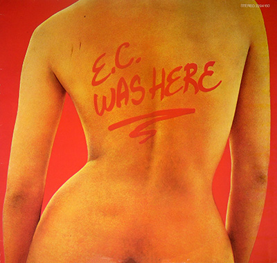 ERIC CLAPTON - E.C. Was Here album front cover vinyl record